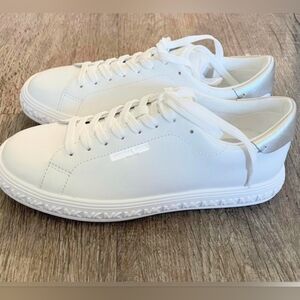 Michael Kors Sneakers Athletic Shoes Leather EUC Sz 6 White